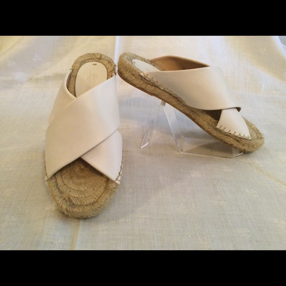 Soludos Criss Cross Platform Sandals